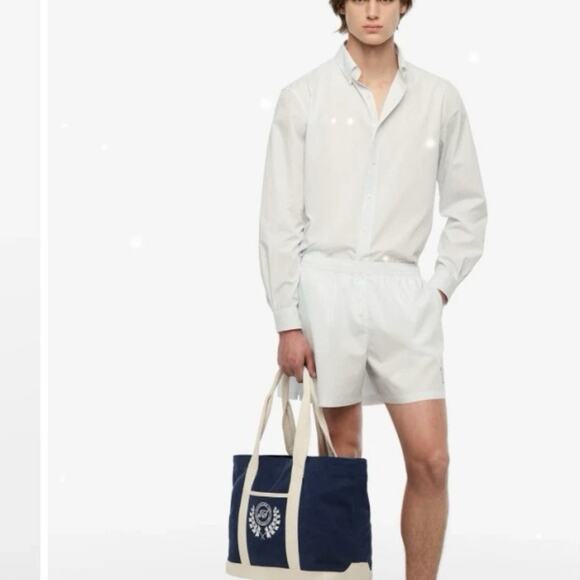 SHIPS IN 24 HRS Taylor Swift TS Crest Est. 1989 Navy Blue Beach Bag Tote New - Picture 3 of 10